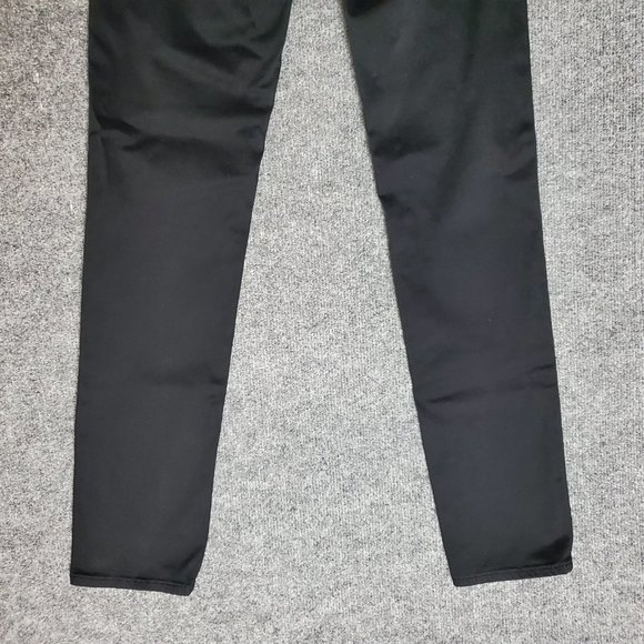 AG Adriano Goldschmied Stilt Cigarette 26R (Meas 28x30.5 7.5") Black Jeans A21 - Picture 5 of 8